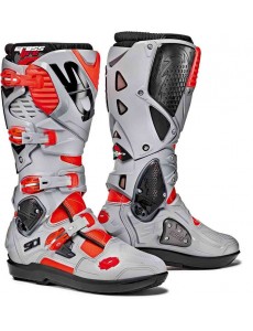 BOTAS SIDI CROSSFIRE 3 SRS - CINZA / LARANJA FLUO